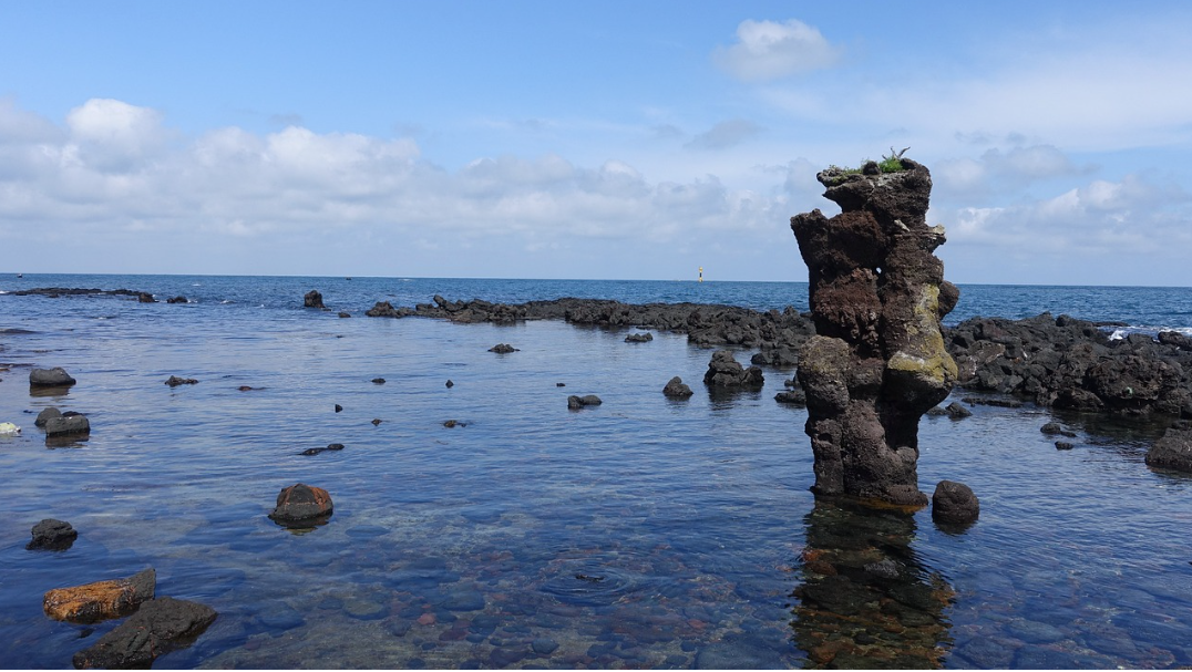 제주도 앞 바다