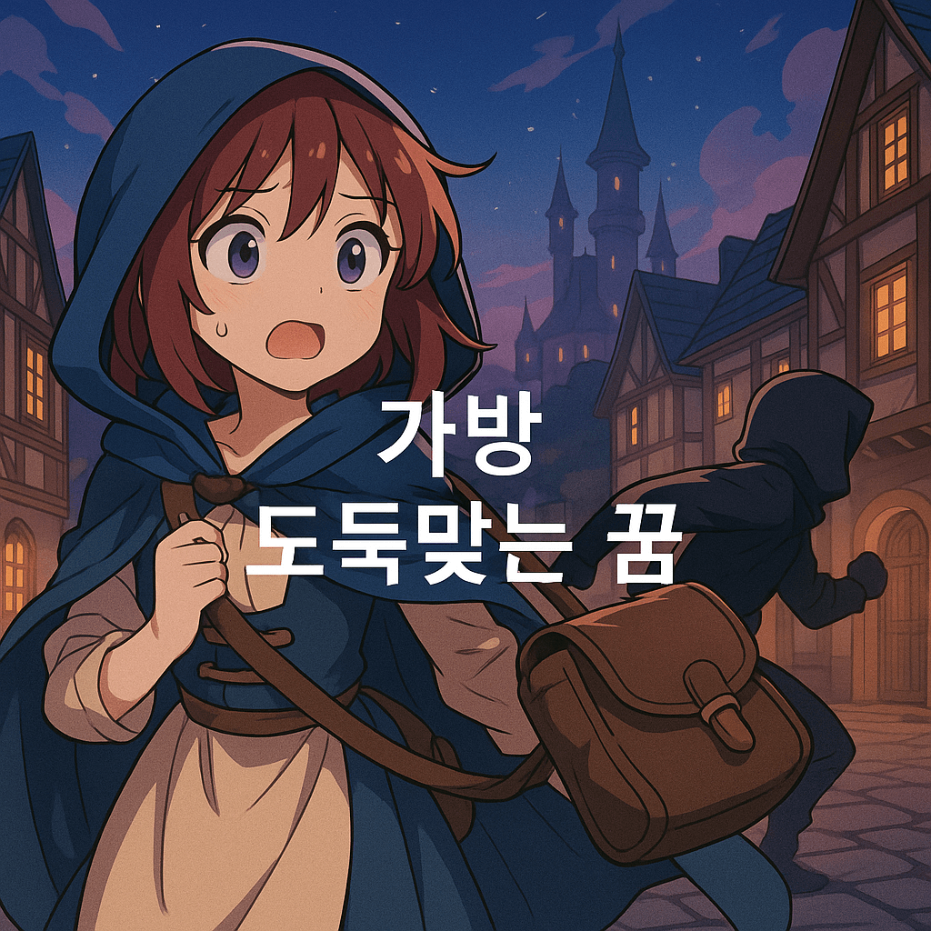 가방 도둑맞는 꿈 해몽