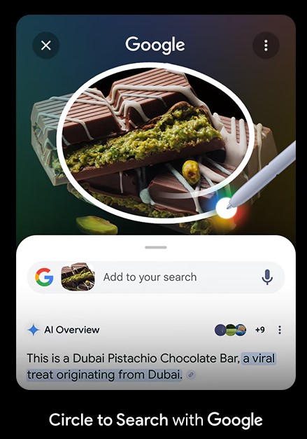 향상된 서클투서치 (출처:삼성전자)