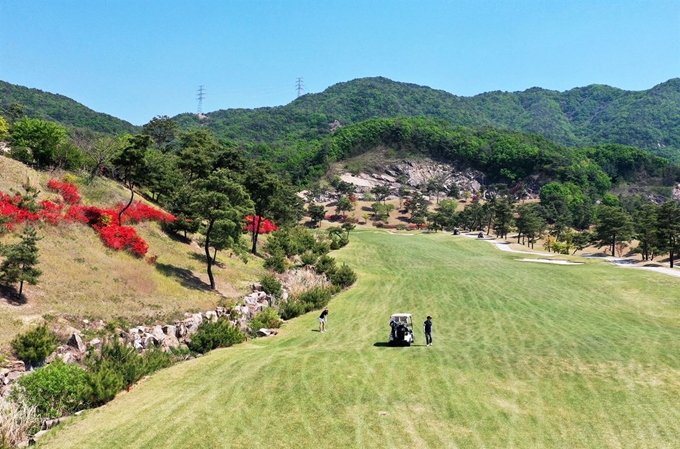 노캐디 2인 라운딩, 포천 락가든CC 소개 및 이용방법