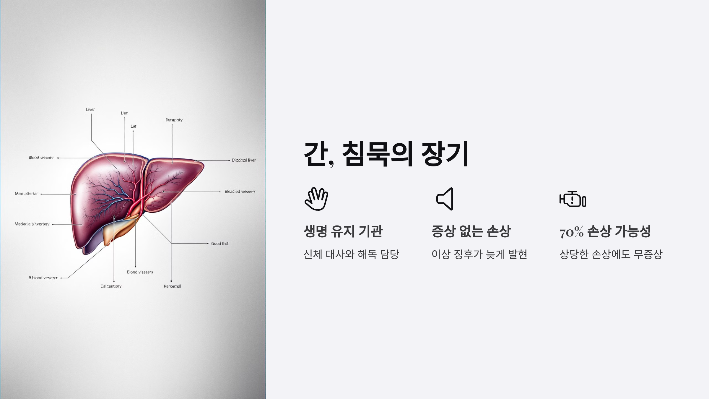 간, 침묵의 장기