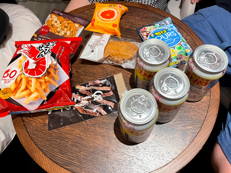 미츠이가든호텔에서 마지막 한잔