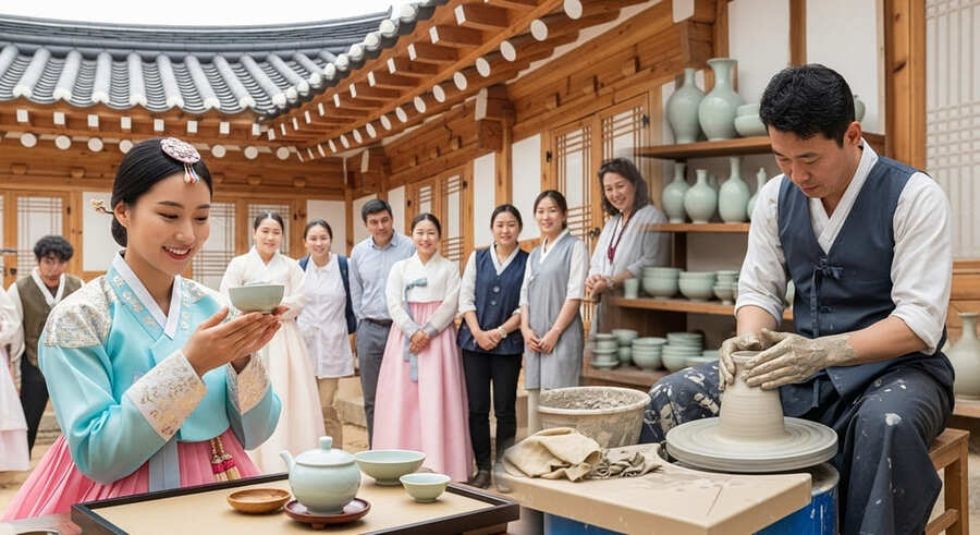 문화 체험 여행−한복, 도자기, 다도 체험 명소 총정리