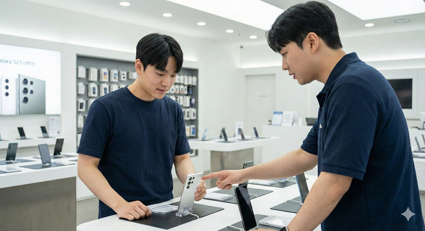 휴대폰 구매 이미지