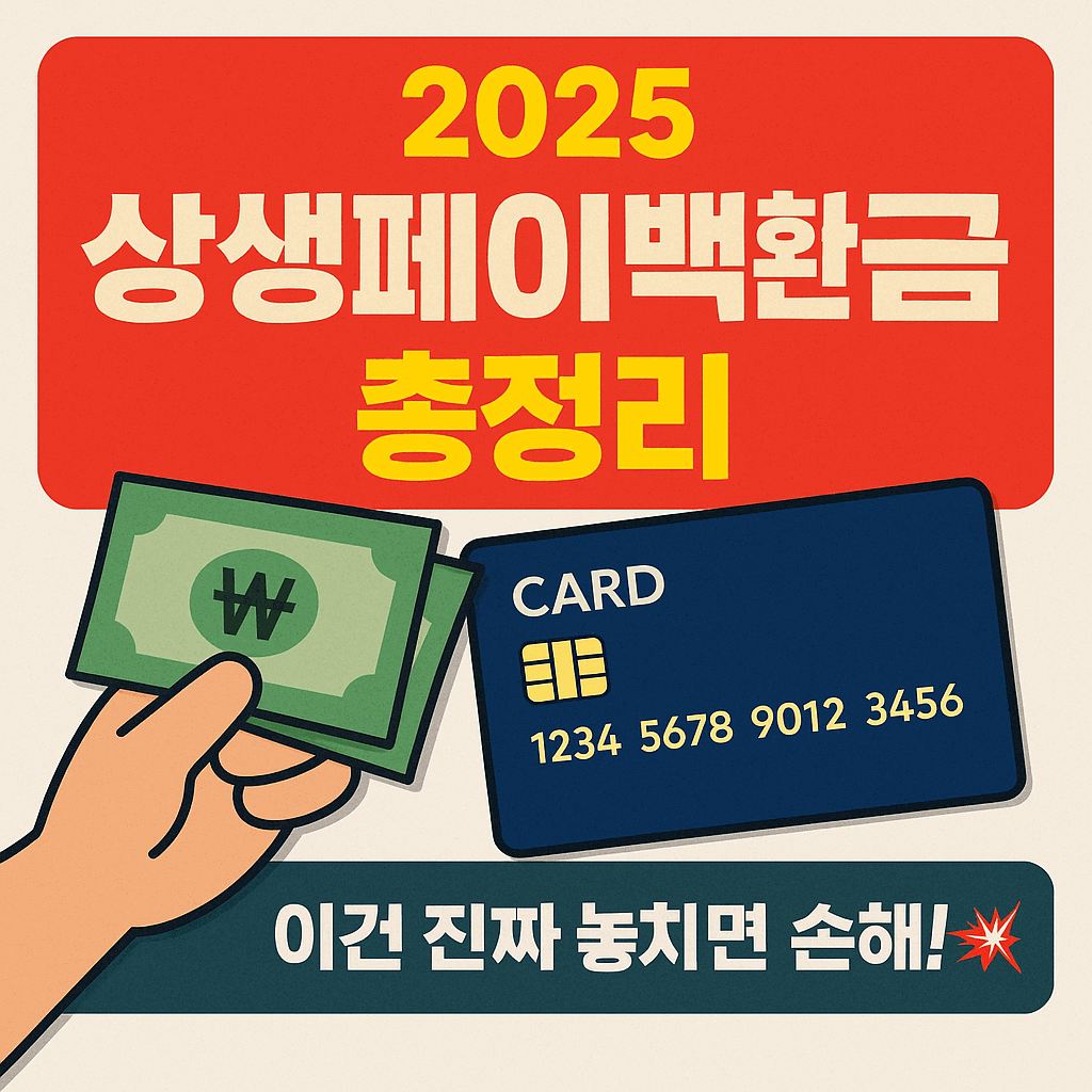 상생페이백 환급금 총정리