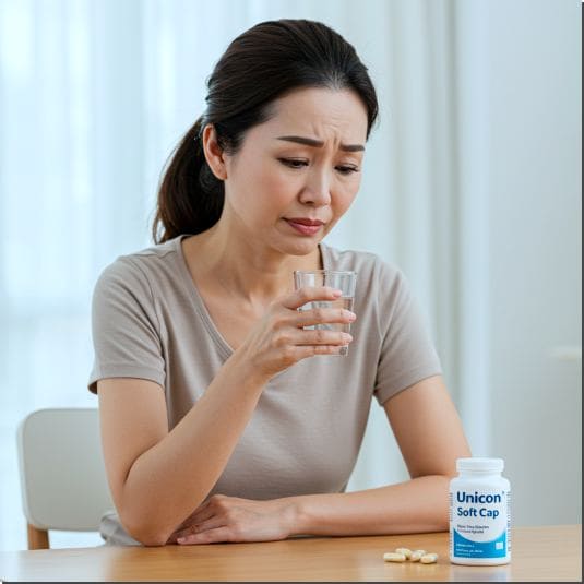 유니콘연질캡슐 복용법과 주의사항