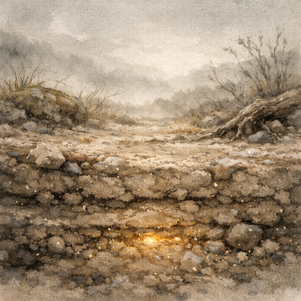 기축일주 성격과 인생 흐름을 물상으로 표현한 이미지