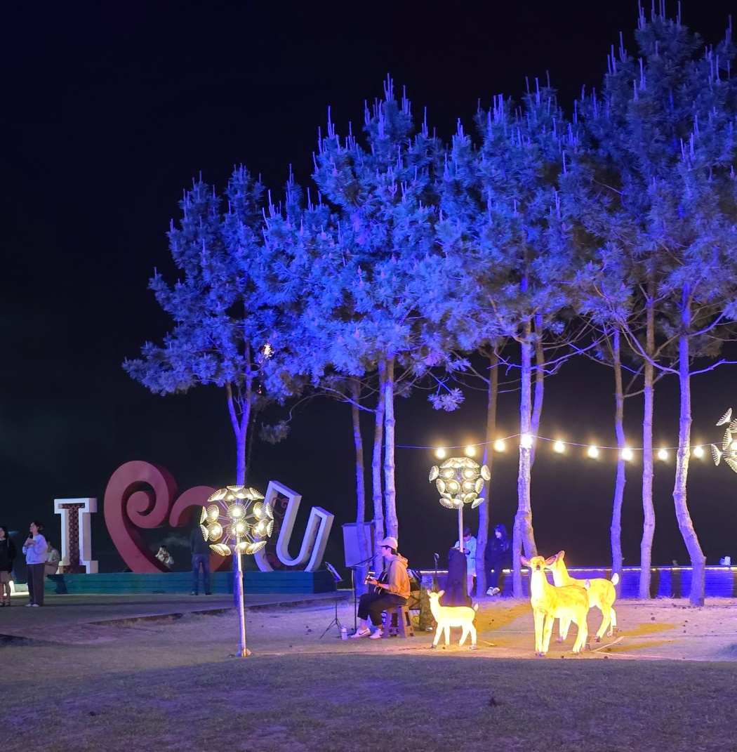 버스킹공연중인모습