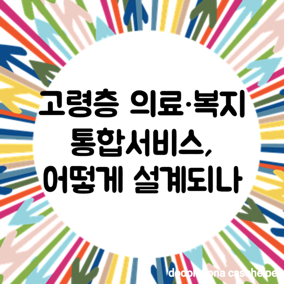 고령층 의료&middot;복지 통합서비스, 어떻게 설계되나