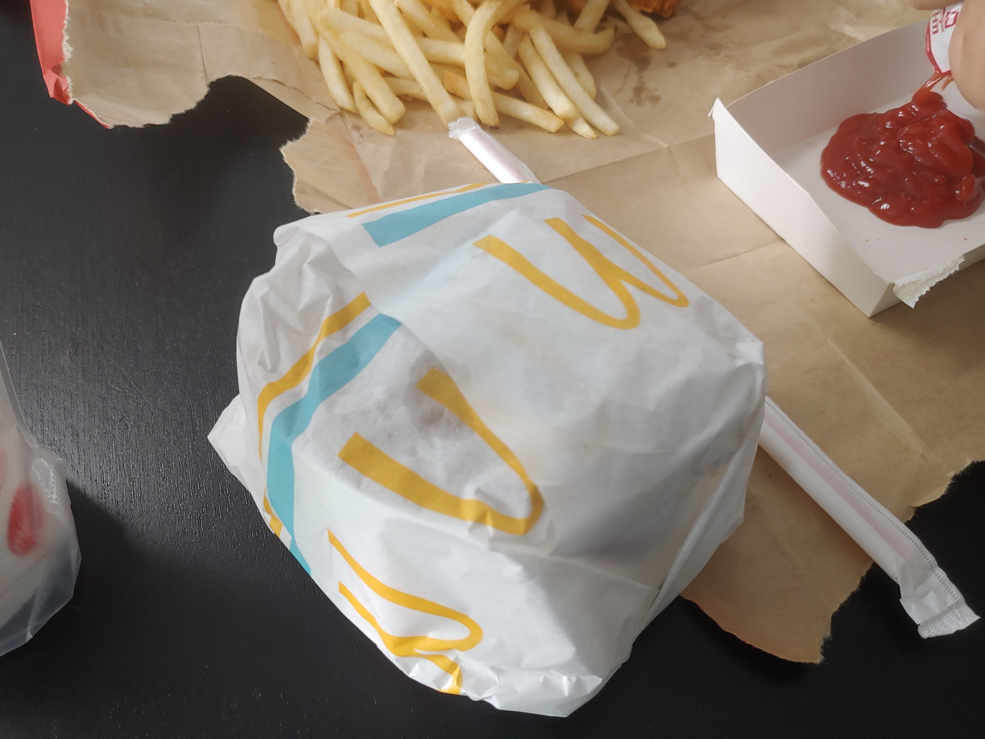 맥도날드 더블빅맥세트 딜리버리 