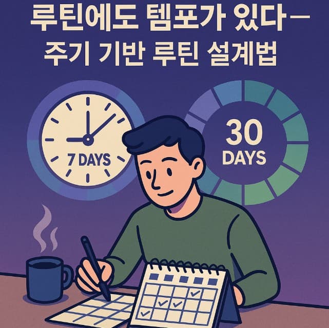 루틴에도 템포가 있다 - ‘주기 기반 루틴 설계법’