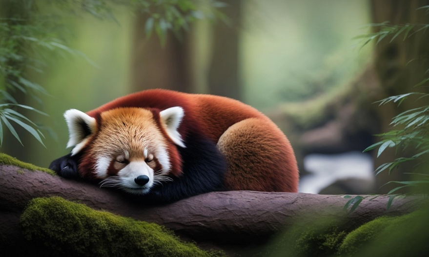 레서판다의 모습