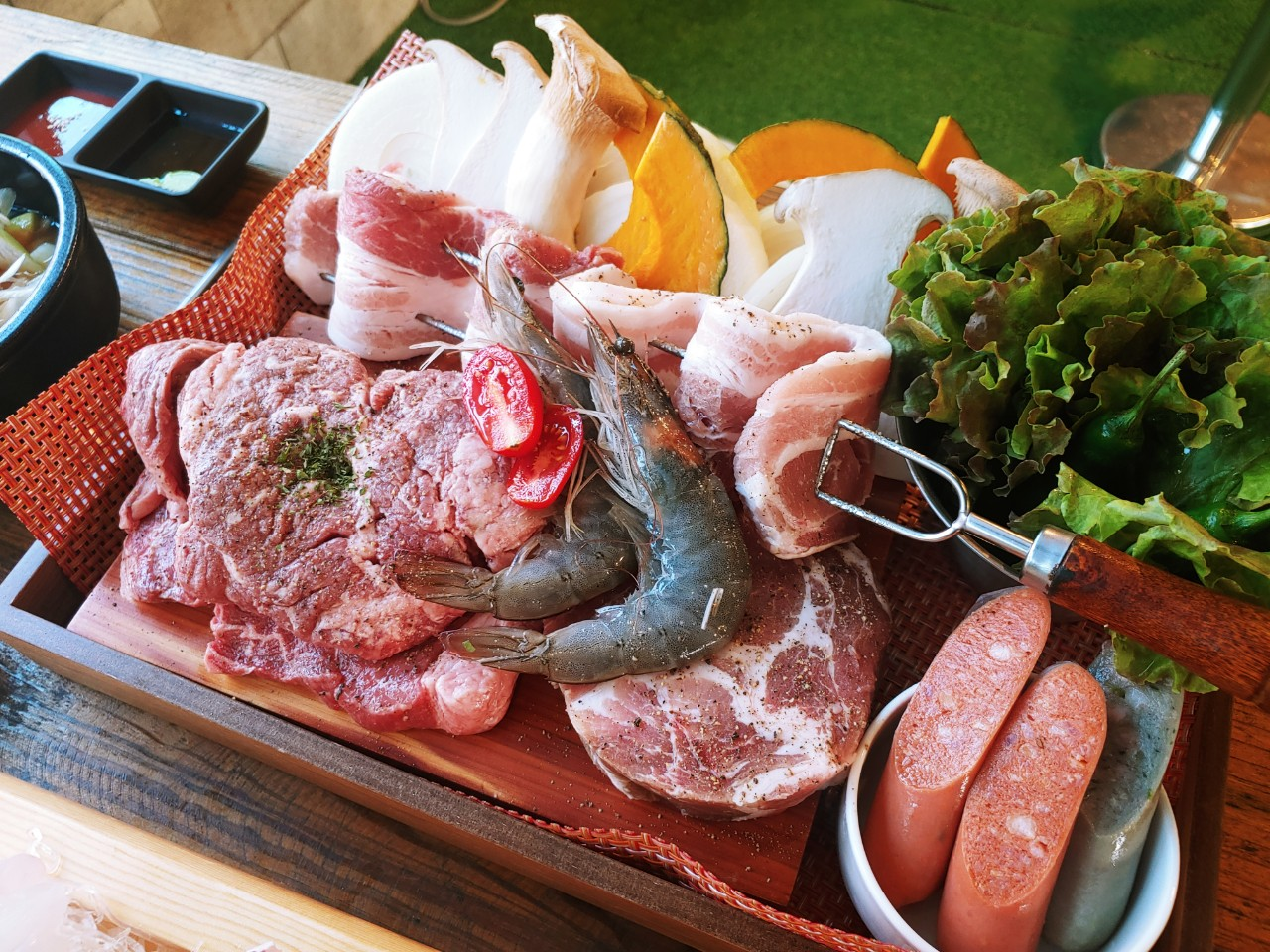 애플포레 바비큐 사진 (출처: 라르고빌)