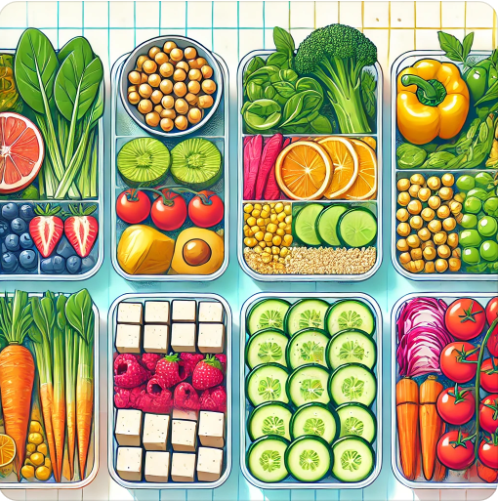 비건 밀프렙 이미지