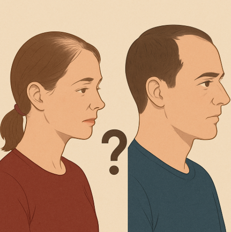 여성 남성 탈모 차이점