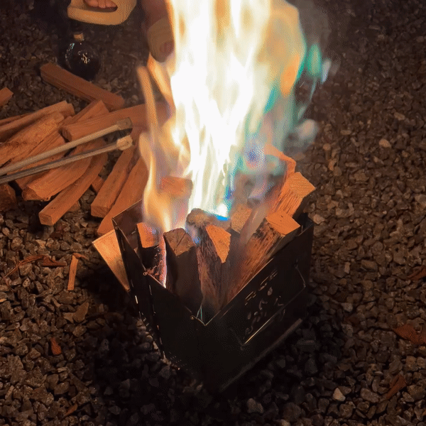 감성 가득한 오로라 불멍 영상