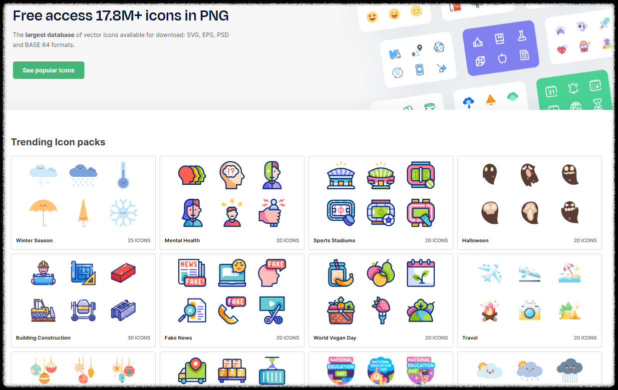 디자인 활용 필수! 무료 아이콘 사이트 TOP 5 비교와 활용법 PPT 발표자료 제작 초보 쉽게 활용 무료 사용 추천