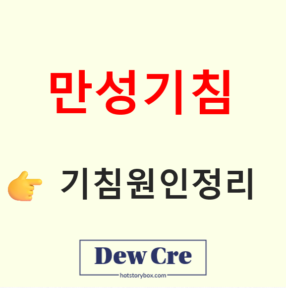 만성기침 원인과 기관지 질환 구별법 총정리