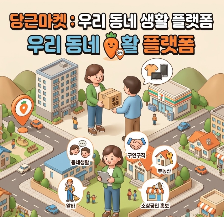 당근마켓 앱 다운로드 설치 및 이용방법