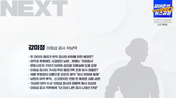 이정섭검사-처남댁-뉴스공장