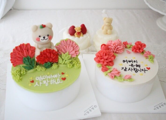 어버이날 케이크