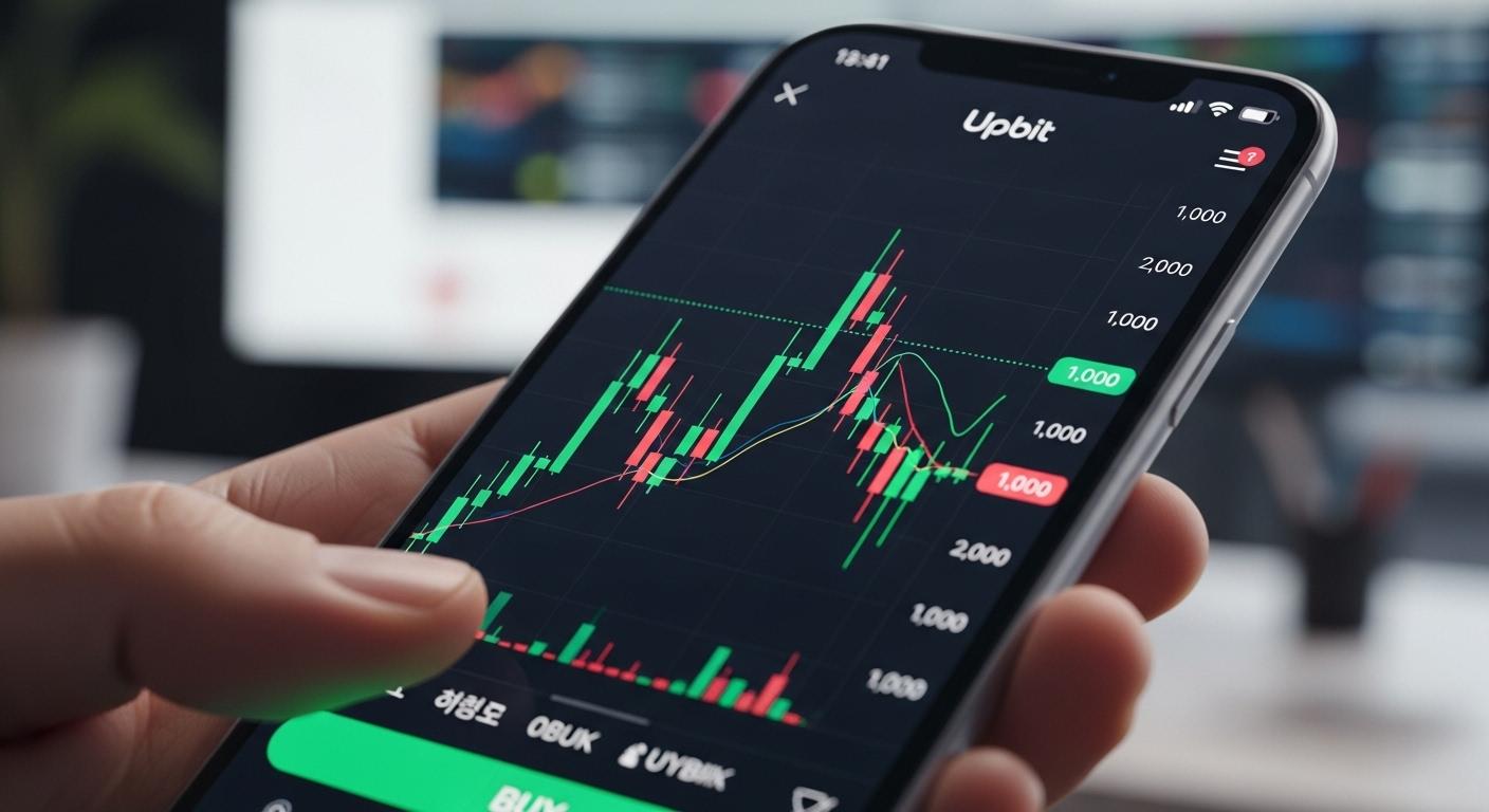 업비트 체결강도