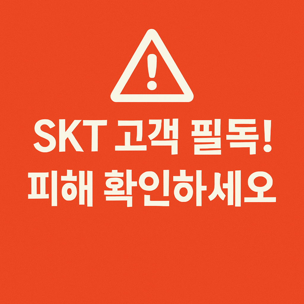 T월드 고객센터 통해 위약금 환급 신청하는 방법