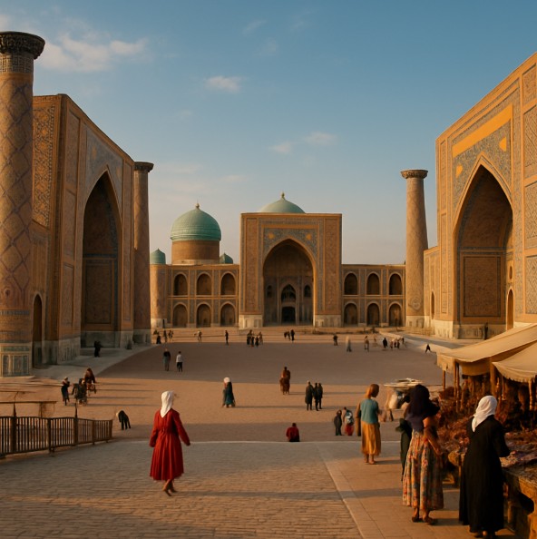 우주베키스탄 사마르칸트 여행