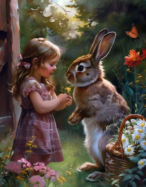 2024년 신년운세 토끼띠 3월 나는 봄의 제왕이야~