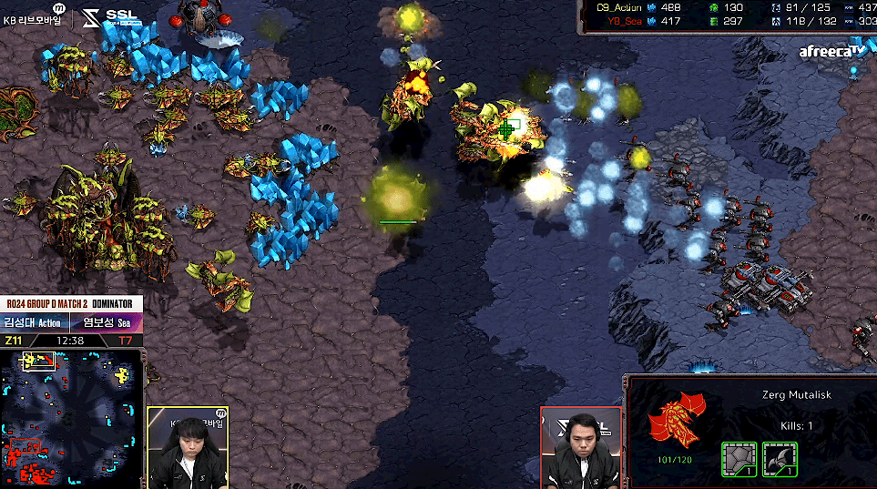 D조 2경기 앞마당공격2