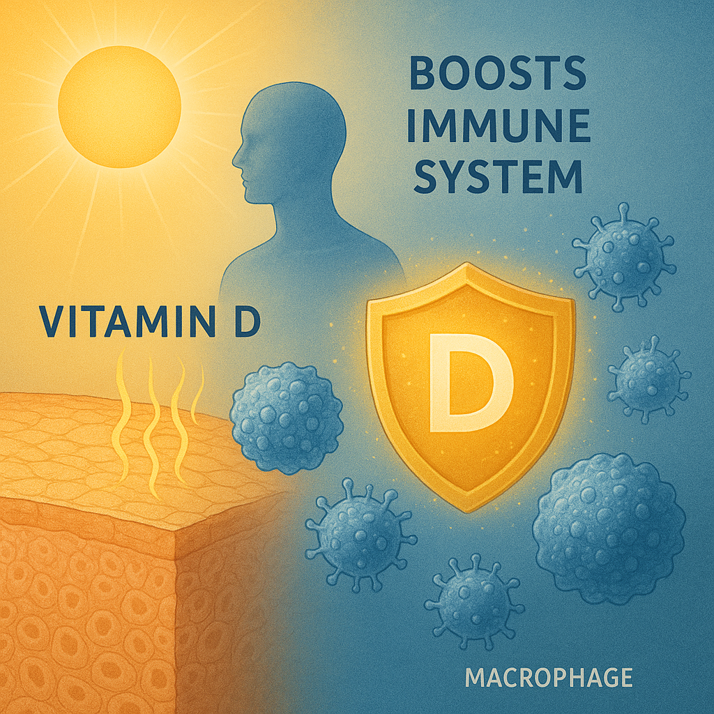 비타민 D가 면역 세포를 활성화 한다