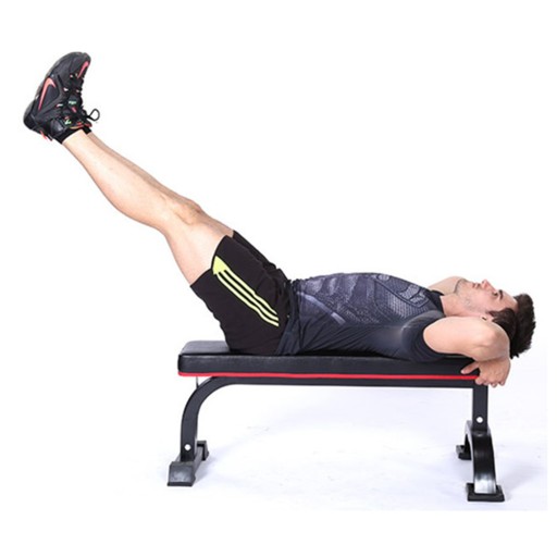 복부 운동하는 모습