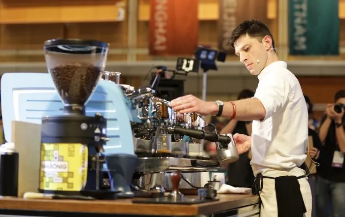 해외 바리스타 시험 관련 사진