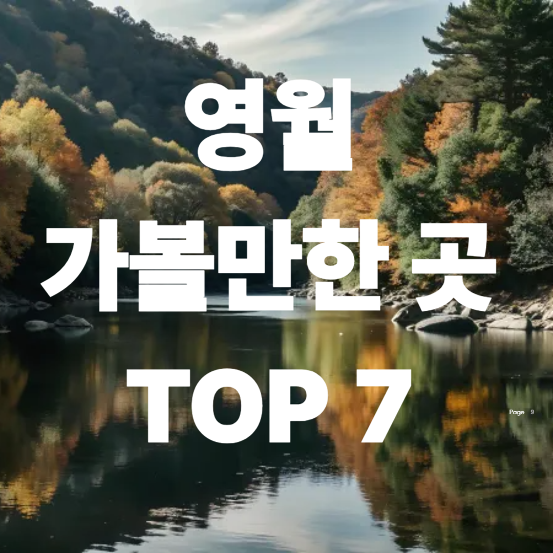 영월 가볼만한 곳 TOP7