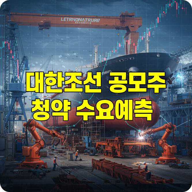 대한조선 공모주 청약 수요예측 일정