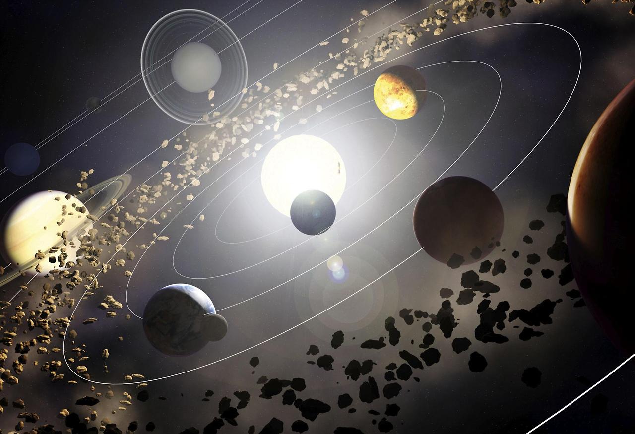 태양계(출처 : NASA)