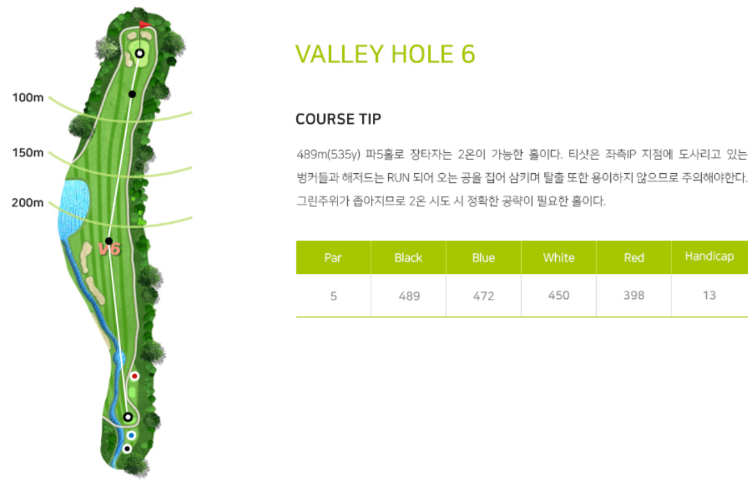 에덴블루 컨트리클럽 밸리코스 6