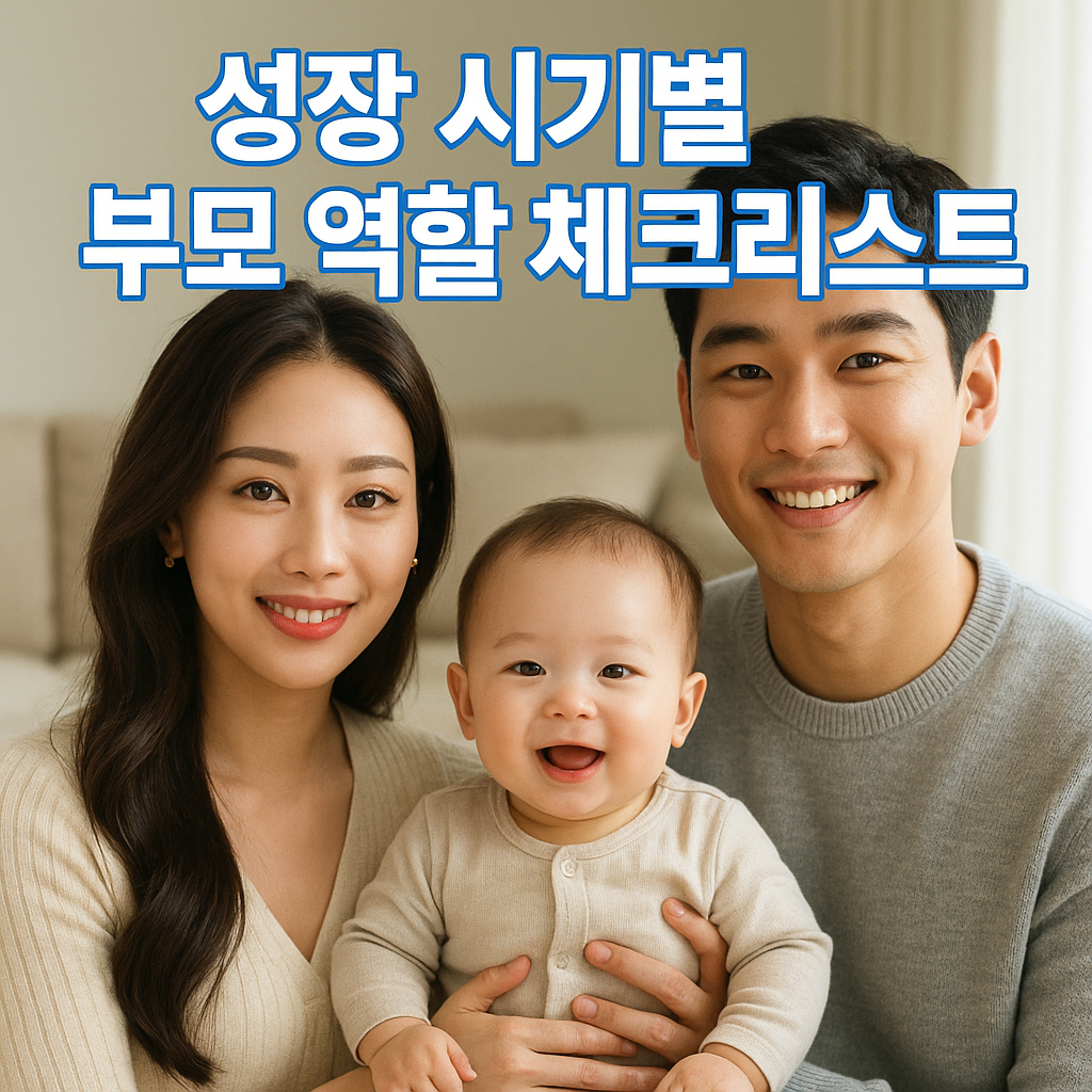 성장 시기별 부모 역할 체크리스트