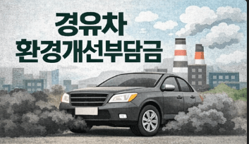경유차 환경개선부담금 대상 차량