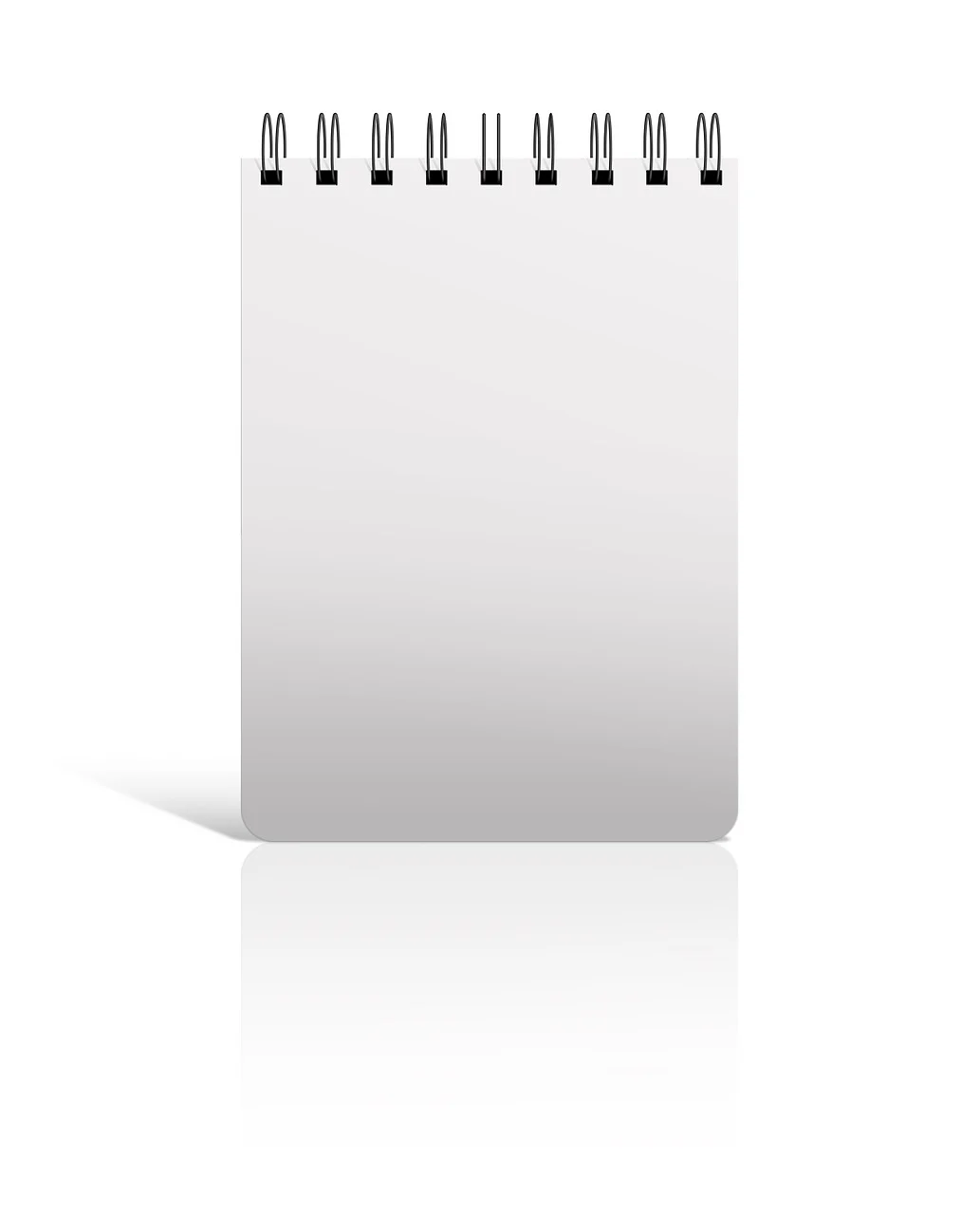 원고지 노트의 흔적