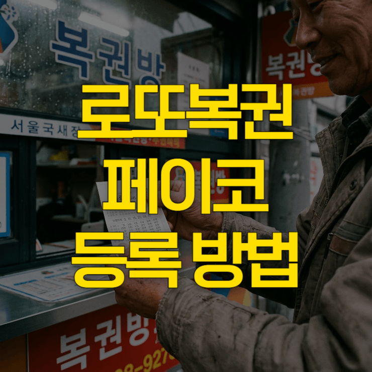 로또-복권-페이코-등록-대표-사진