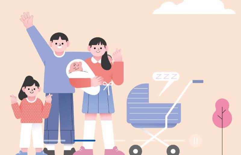 출산가구혜택 관련 일러스트 이미지 &lt;출처 : 기획재정부&gt;