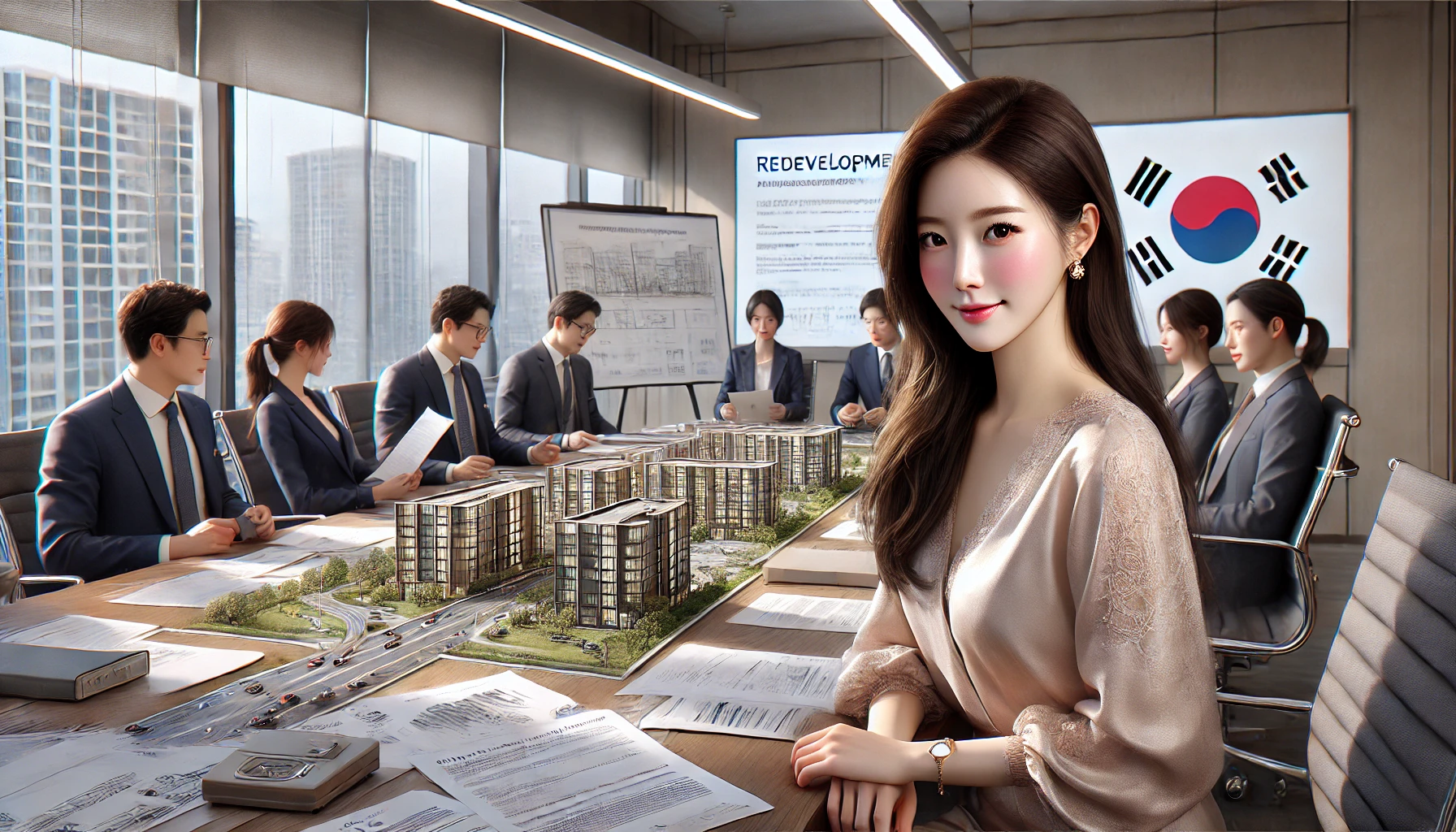 추진위원회 회의하는 이미지