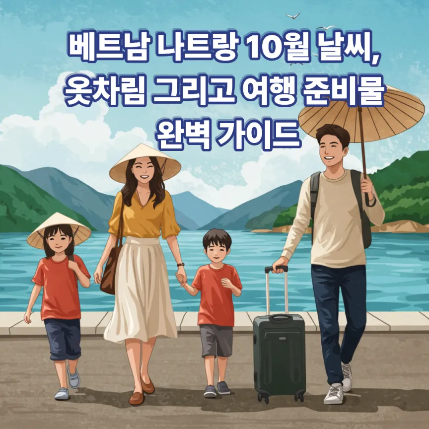 베트남 나트랑 10월 날씨, 옷차림 그리고 여행 준비물 완벽 가이드