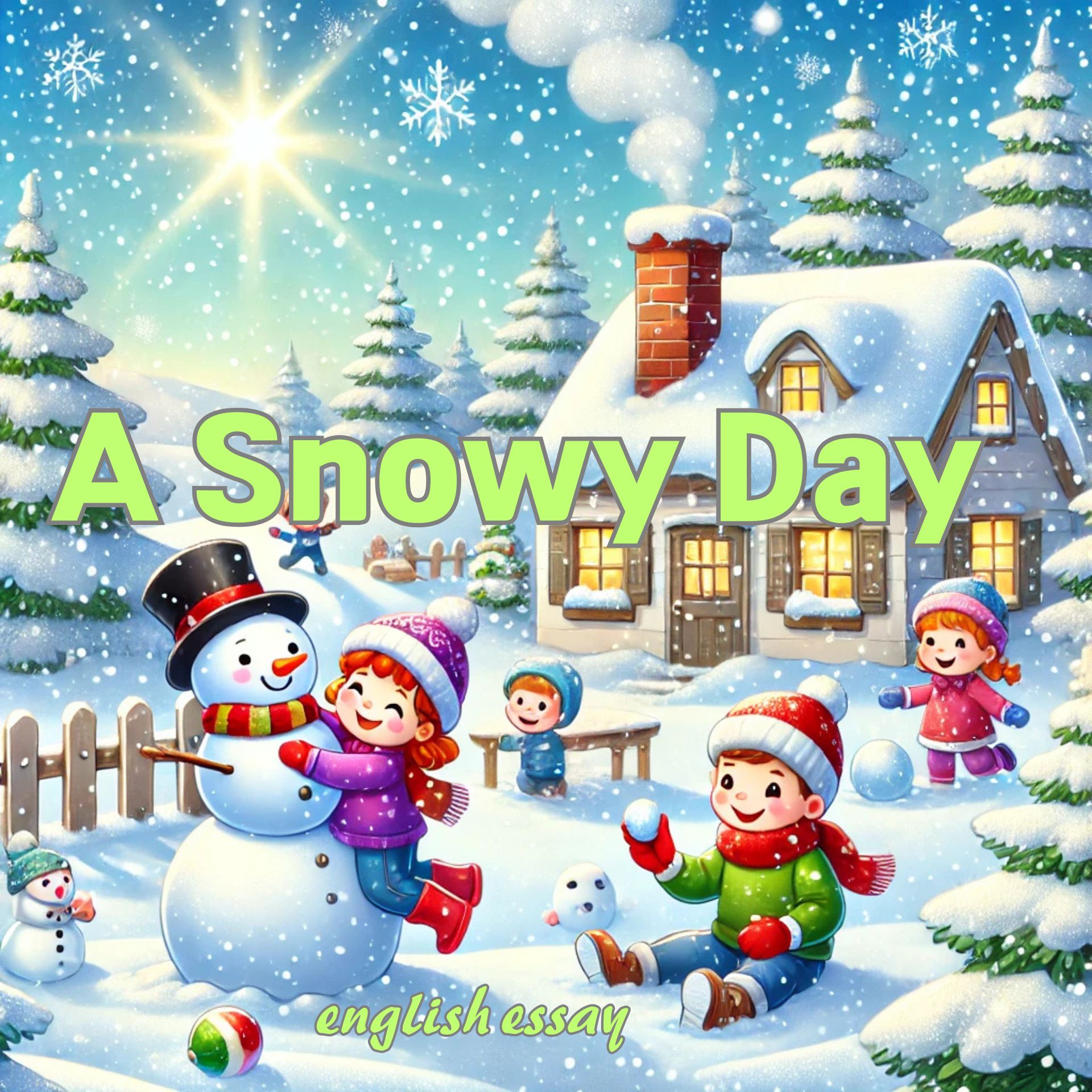 My Snowy Day Experience 나의 눈 오는 날 경험