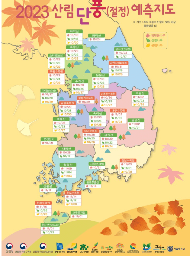 단풍지도
