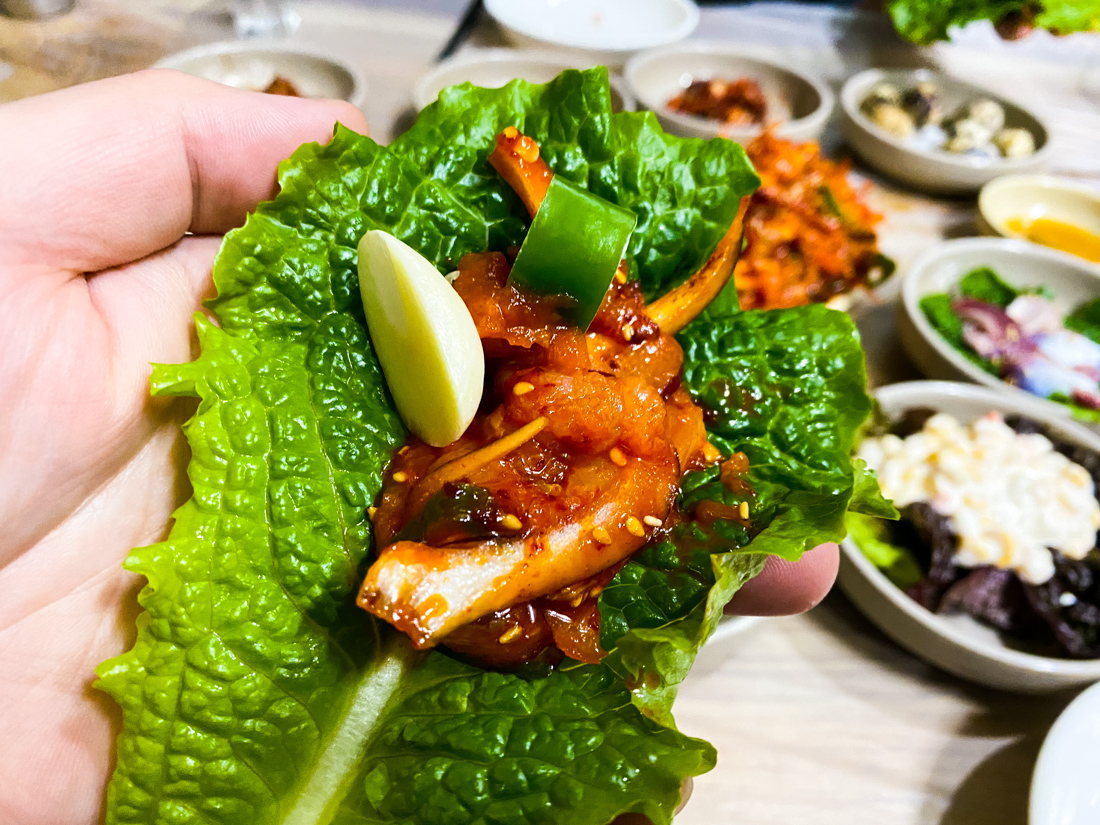 닭 육회 먹는법