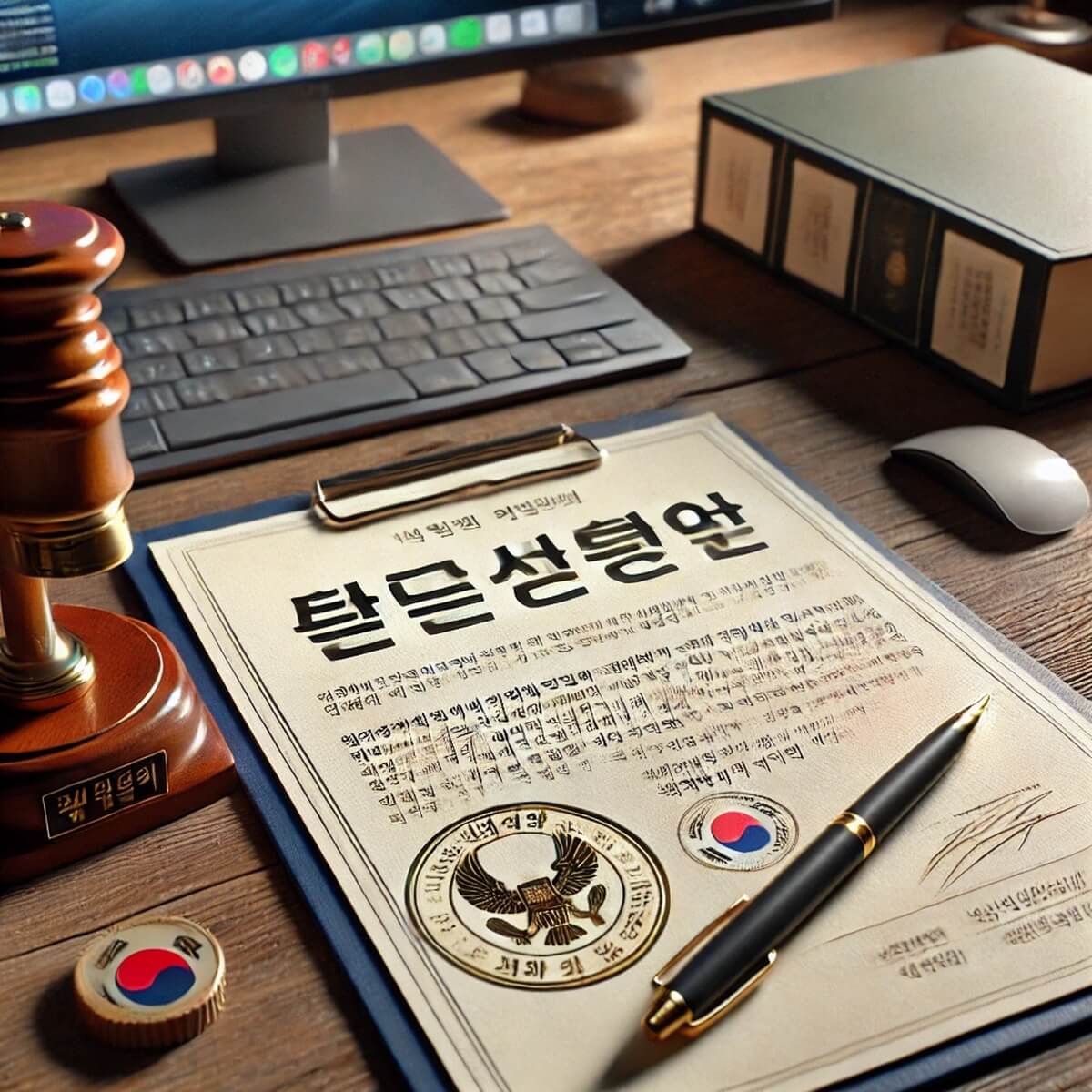 &amp;#39;민감국가&amp;#39; 문구가 강조된 정부 문서 이미지