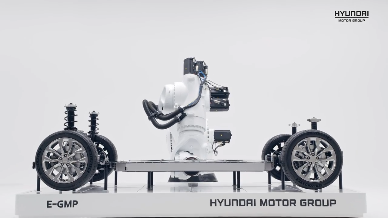 현대 전기차 프로젝트 eM 플랫폼