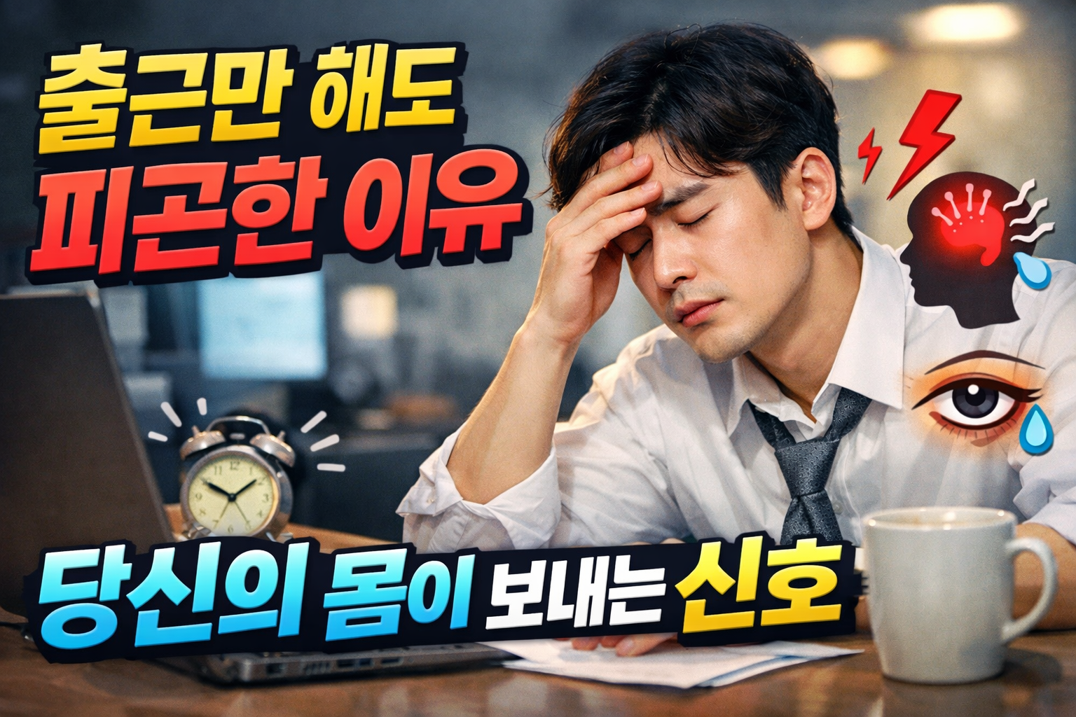 출근만 해도 피곤한 이유